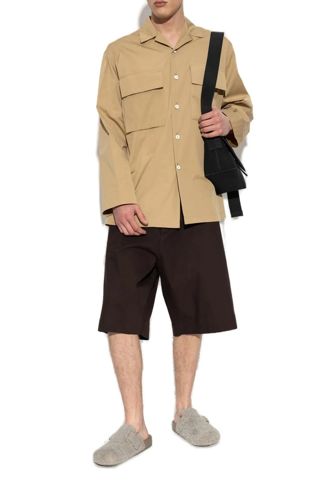 Jil Sander+ Flap-Pocket Long-Sleeved Shirt