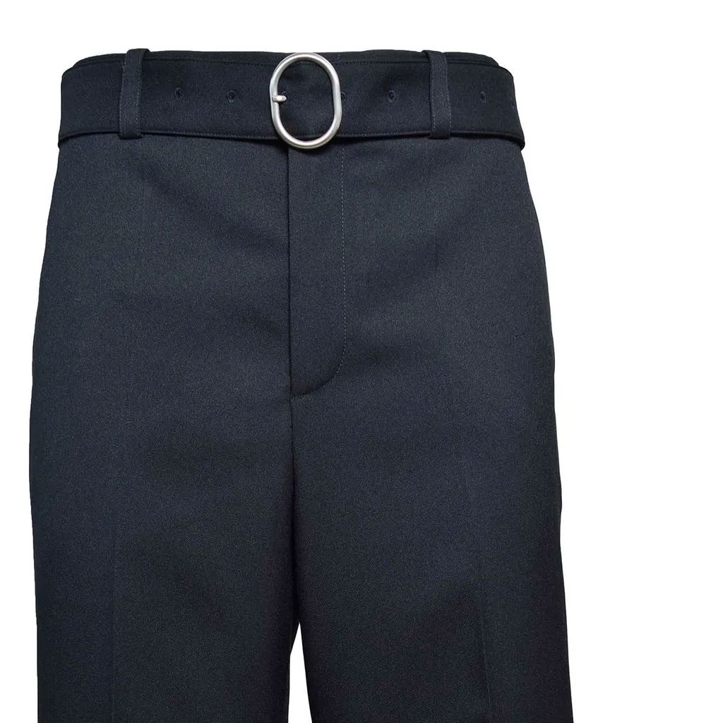 Jil Sander Straight-Leg Pleated Trousers