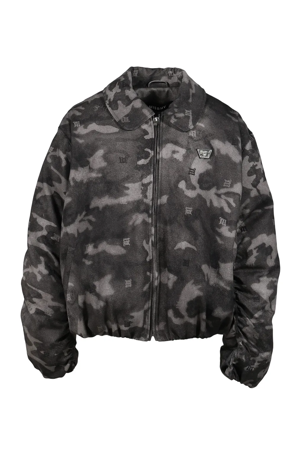 Camo Puffer Bomber Jacket / Mlc