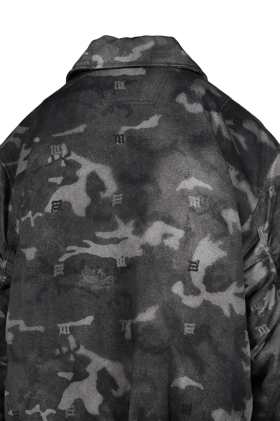 Camo Puffer Bomber Jacket / Mlc
