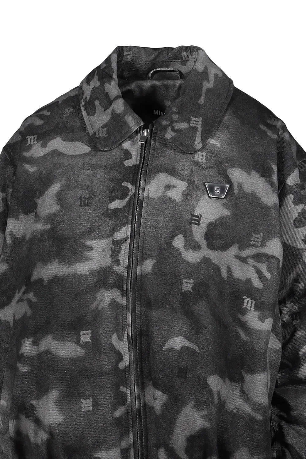 Camo Puffer Bomber Jacket / Mlc