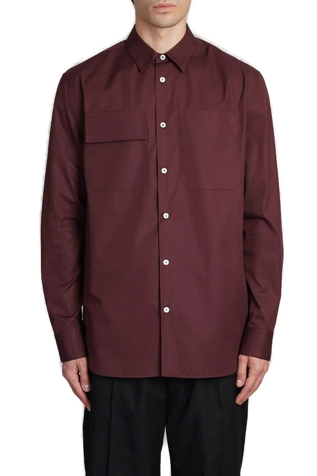 Jil Sander Buttoned Long-Sleeved Shirt