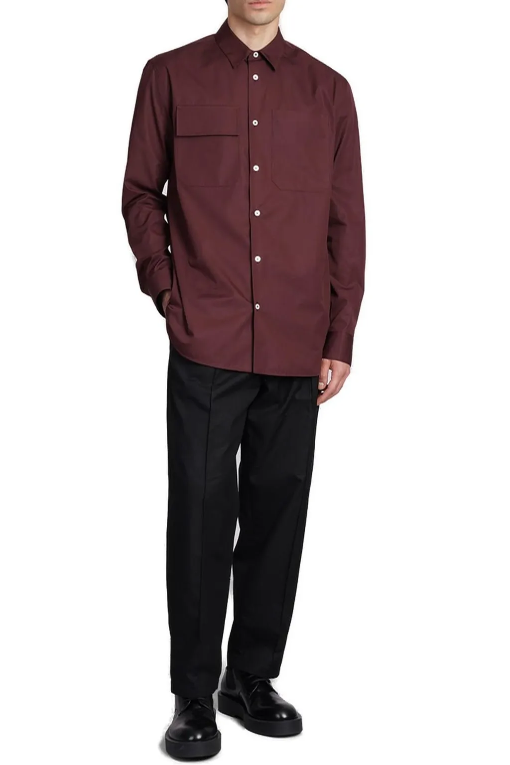 Jil Sander Buttoned Long-Sleeved Shirt