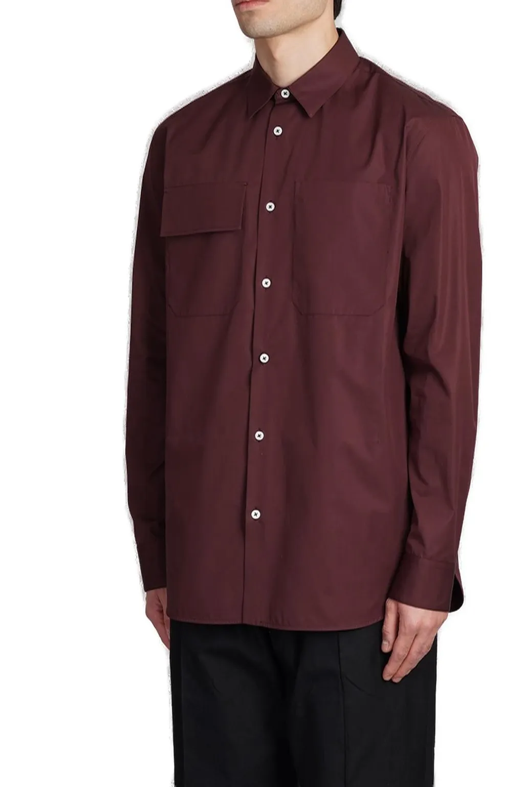 Jil Sander Buttoned Long-Sleeved Shirt