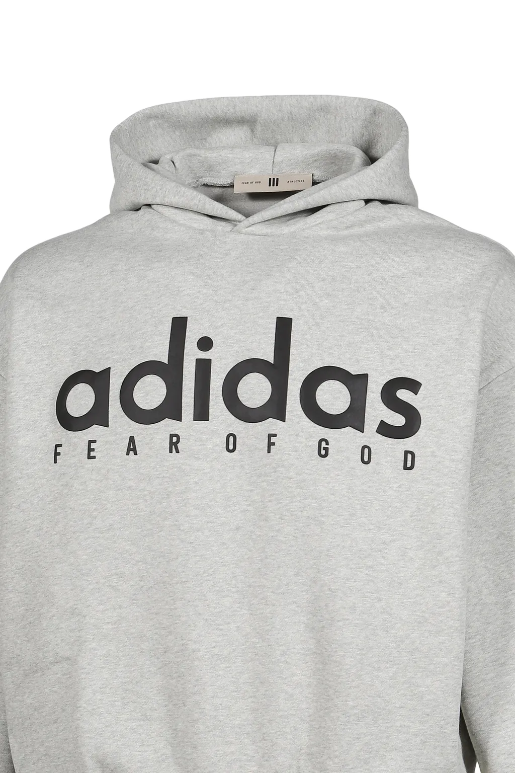 Heather Fleece Hoodie / Gry