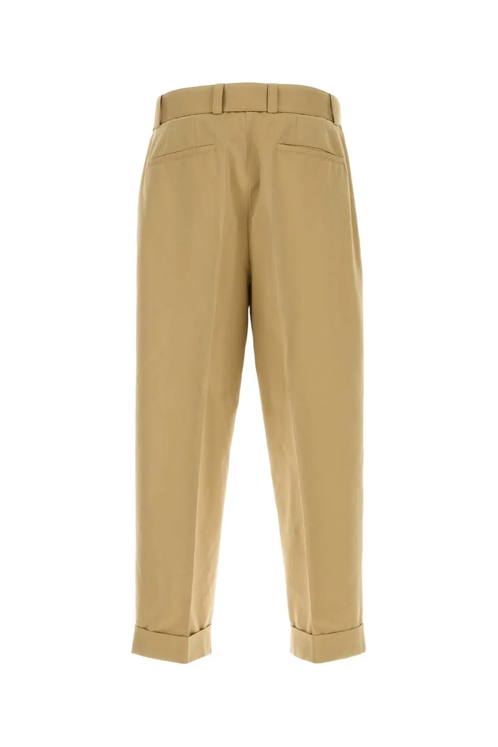 Jil Sander Mid-Rise Belted Trousers