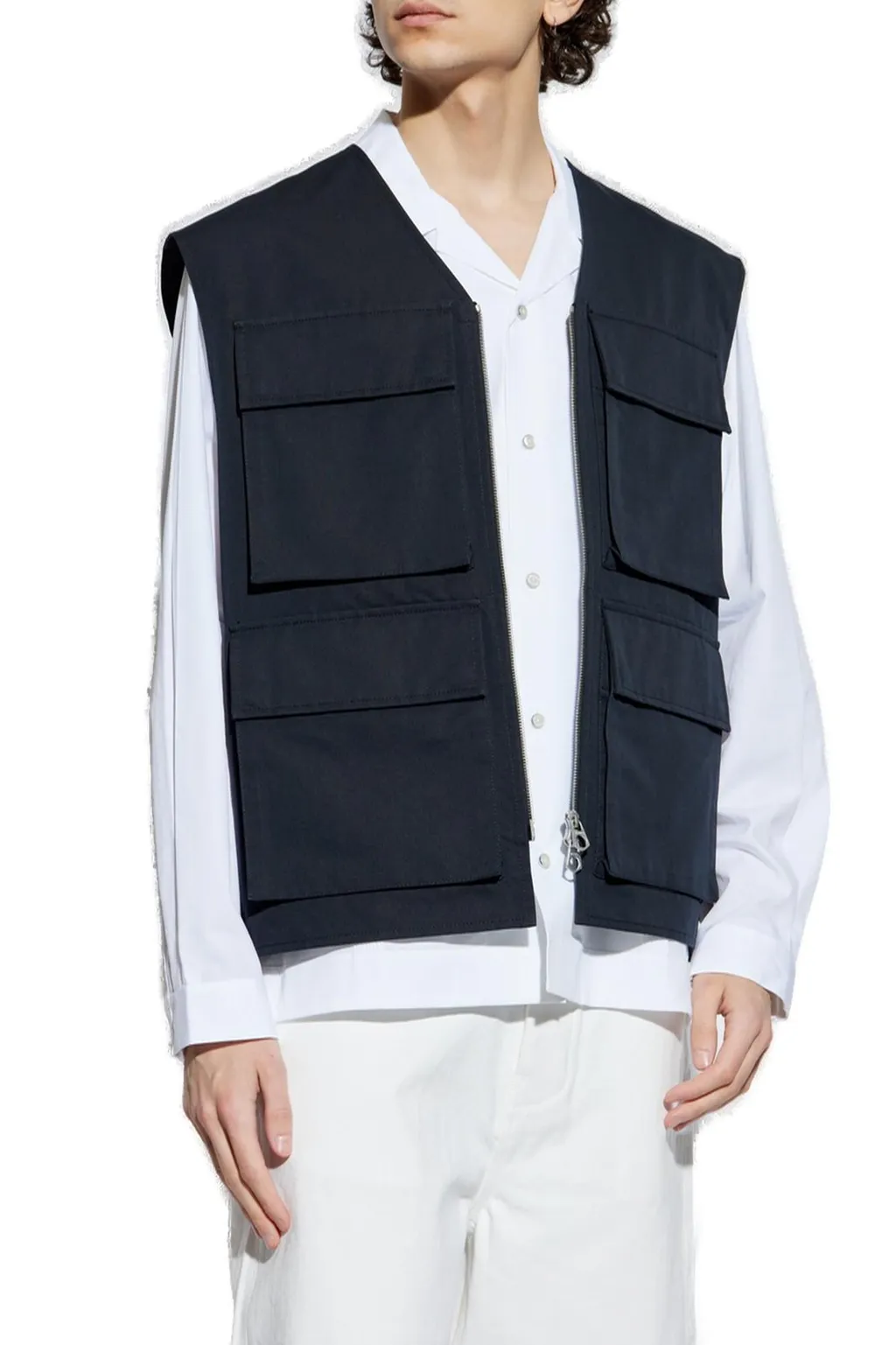 Jil Sander Zip-Up Vest