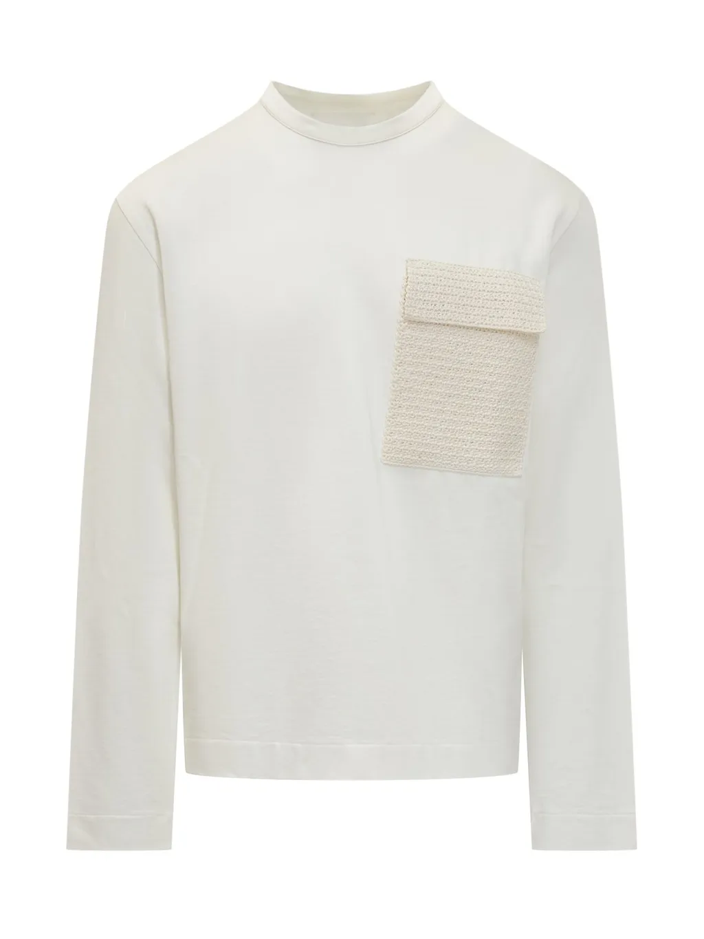 Jil Sander Pocket Detailed Long-Sleeved Top