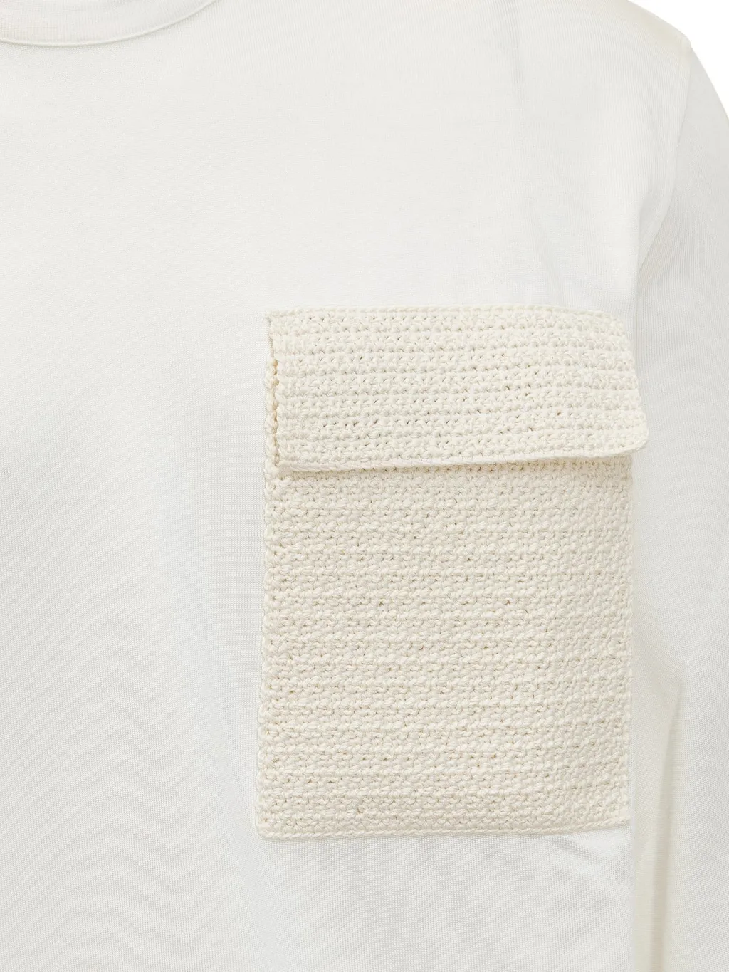 Jil Sander Pocket Detailed Long-Sleeved Top