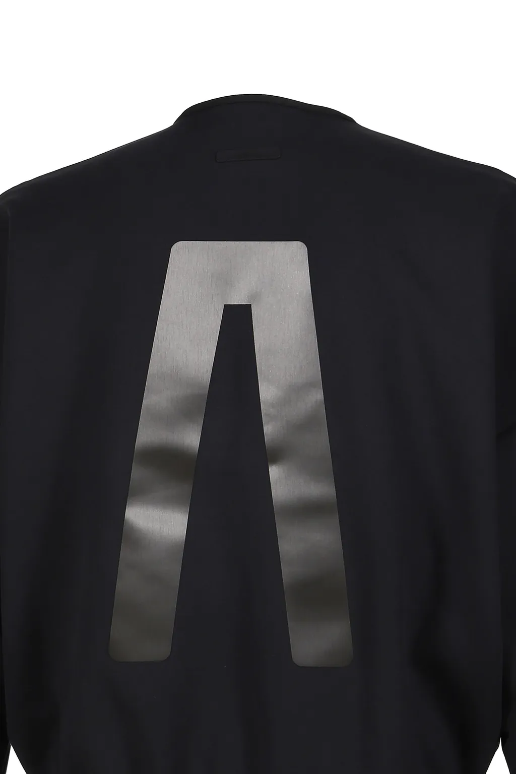 Suede Fleece Crewneck / Black