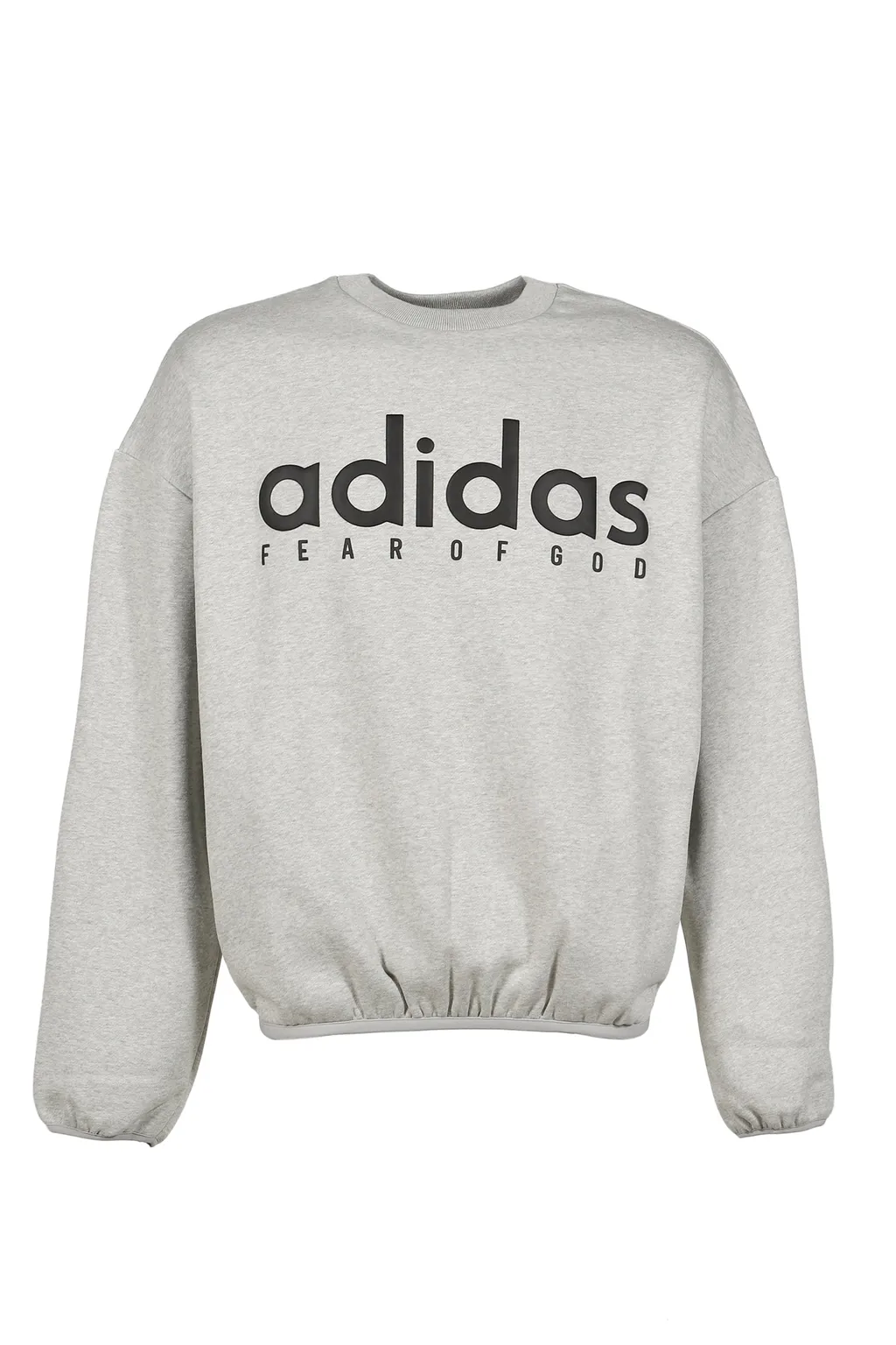 Heather Fleece Crewneck / Gry