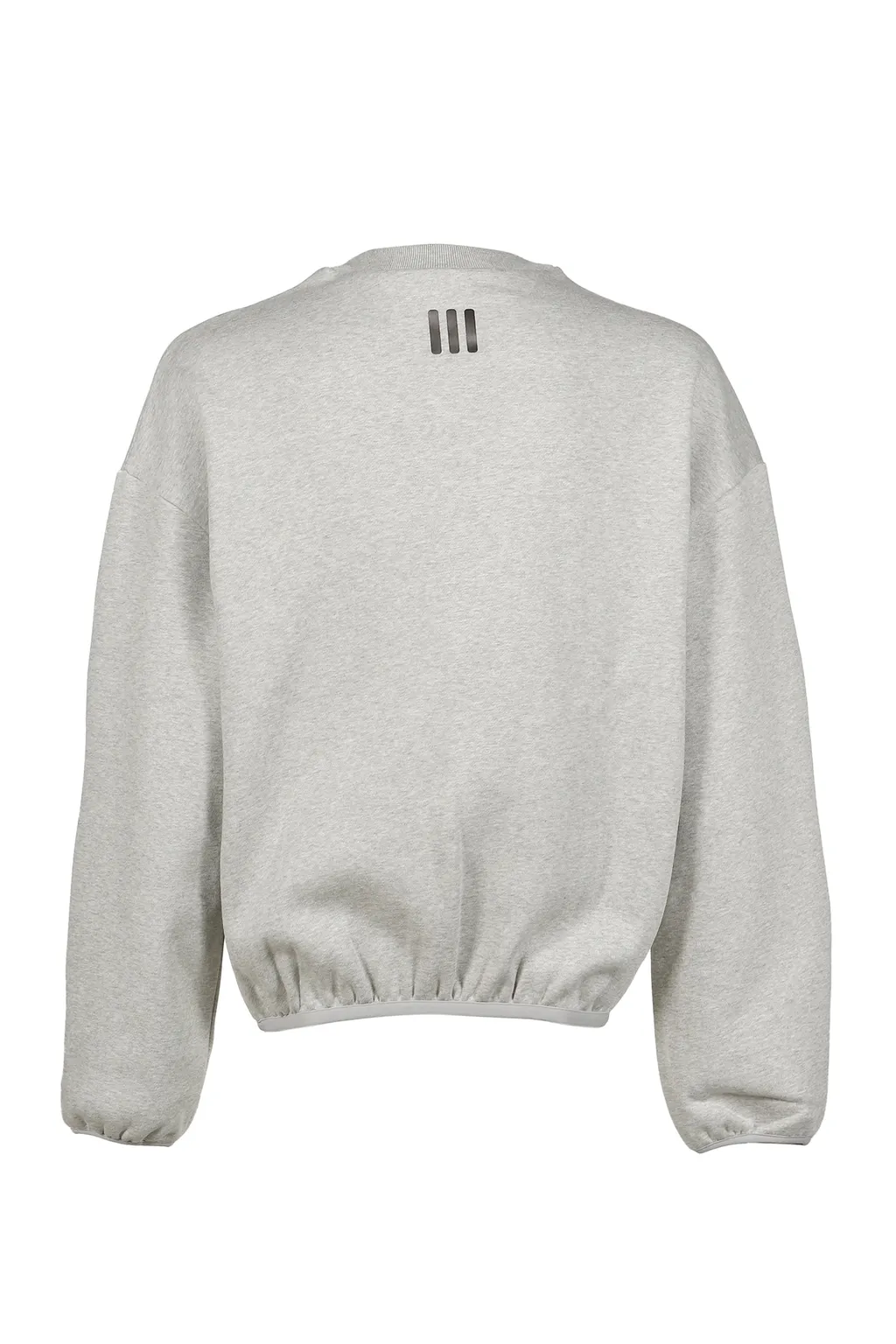 Heather Fleece Crewneck / Gry