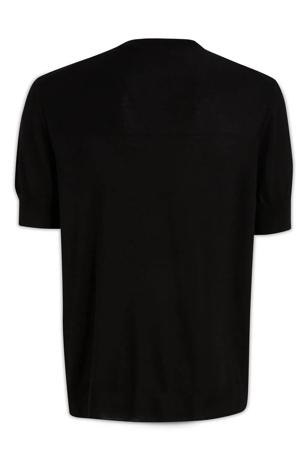 Jil Sander Short Sleeved Crewneck Knitted T-Shirt