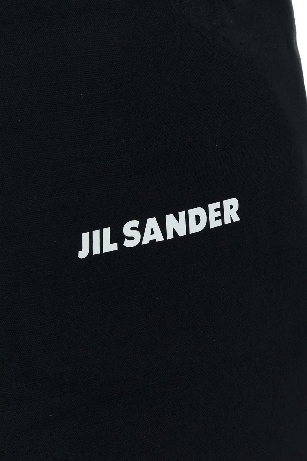 Jil Sander Logo Printed Large Tote Bag