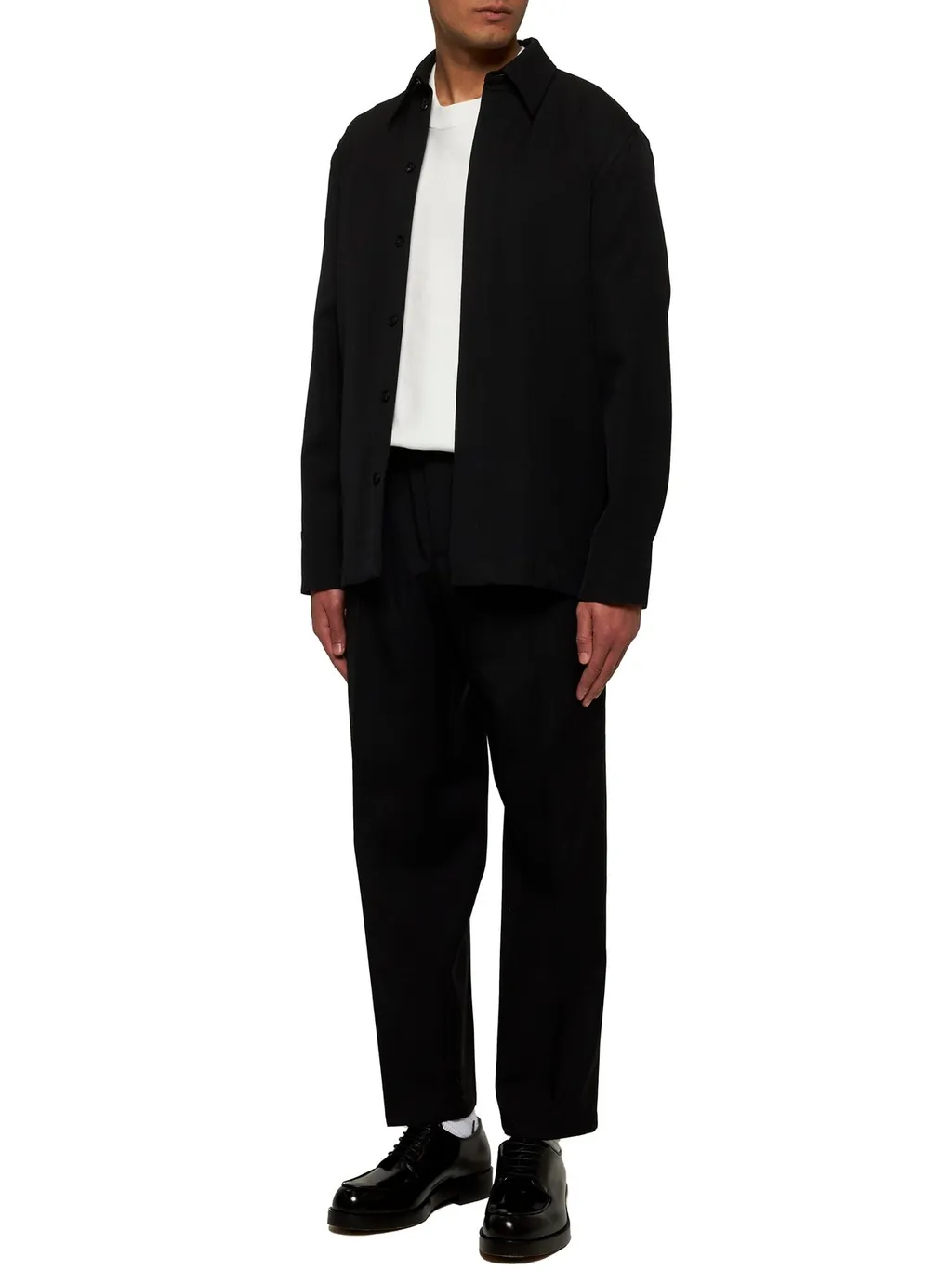 Jil Sander Pointed-Collar Long-Sleeved Shirt