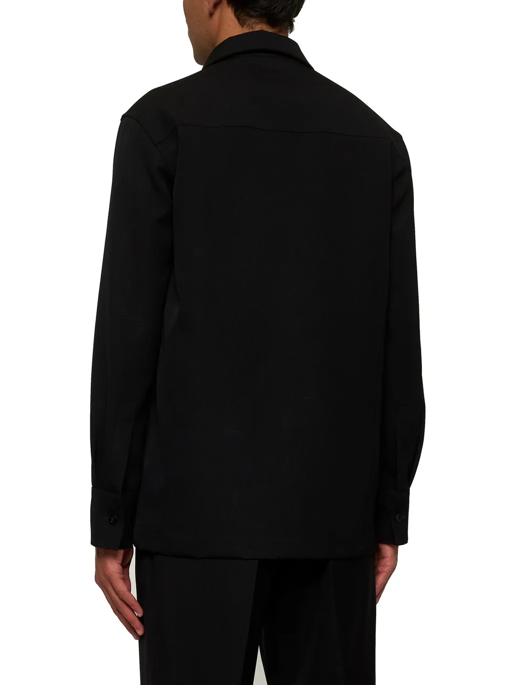 Jil Sander Pointed-Collar Long-Sleeved Shirt