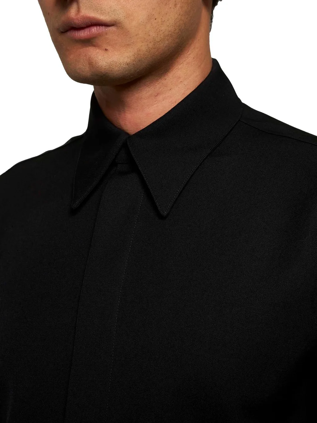 Jil Sander Pointed-Collar Long-Sleeved Shirt