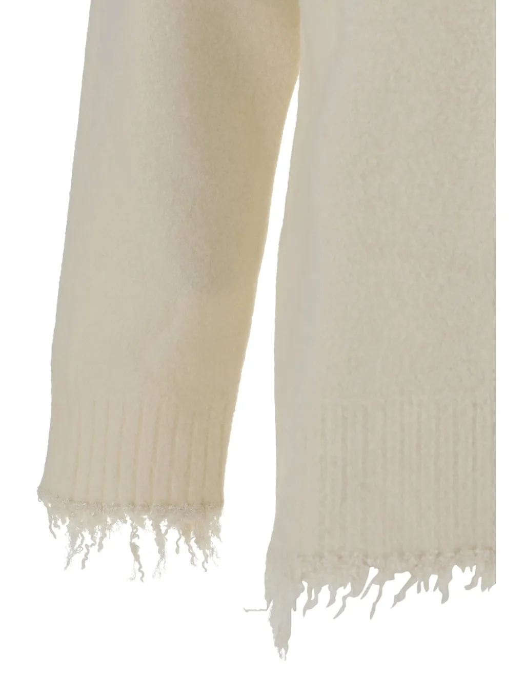 Jil Sander Distressed Frayed Edged Jumper
