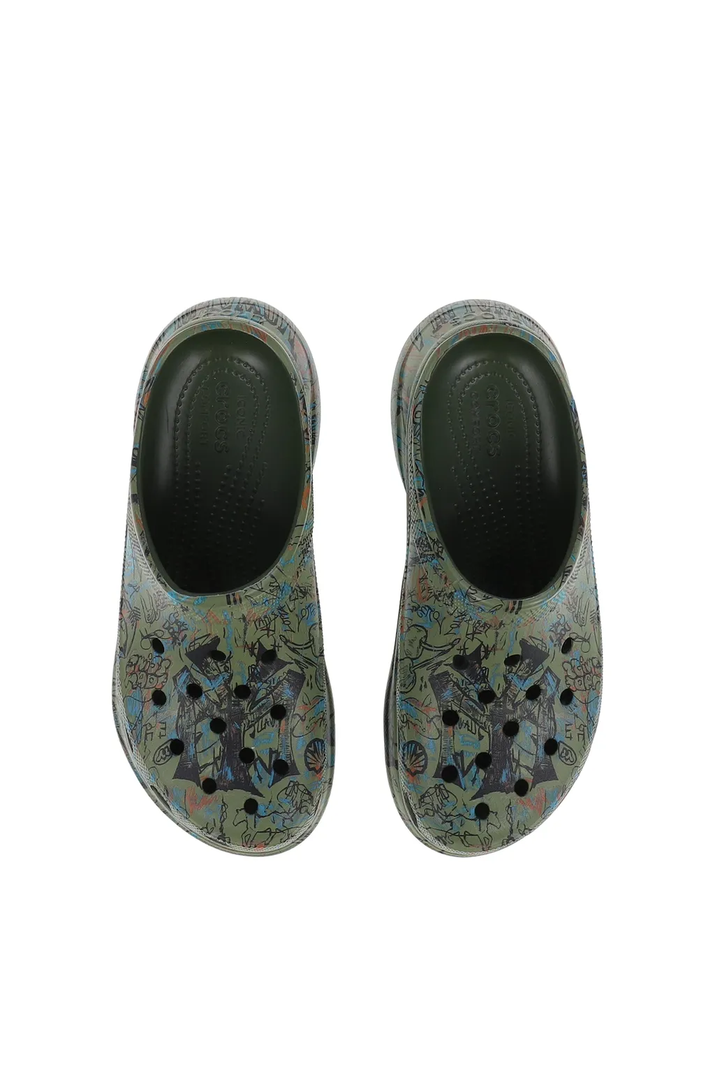 Crocs Bae Graffiti / Grn
