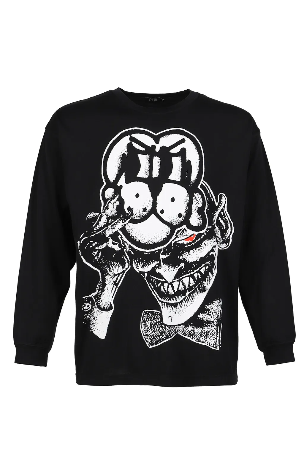 Mask Ls Tee / Black