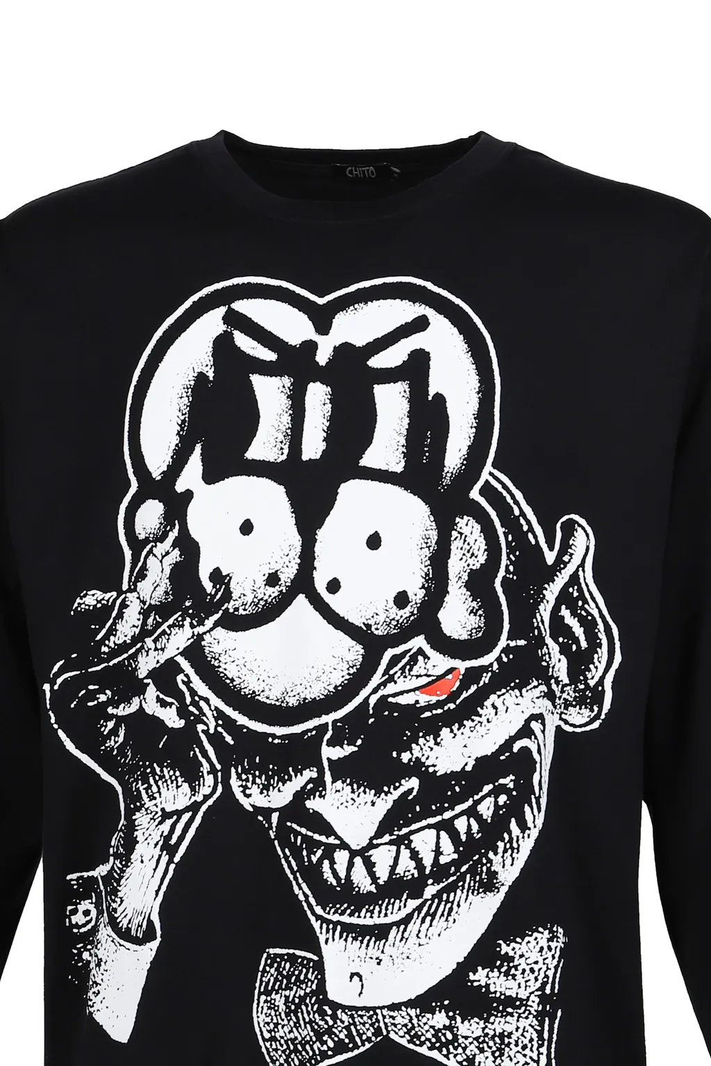 Mask Ls Tee / Black