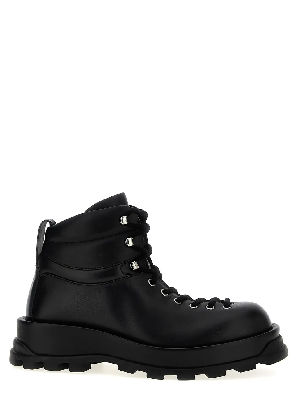 Jil Sander Lace-Up Ankle Boots