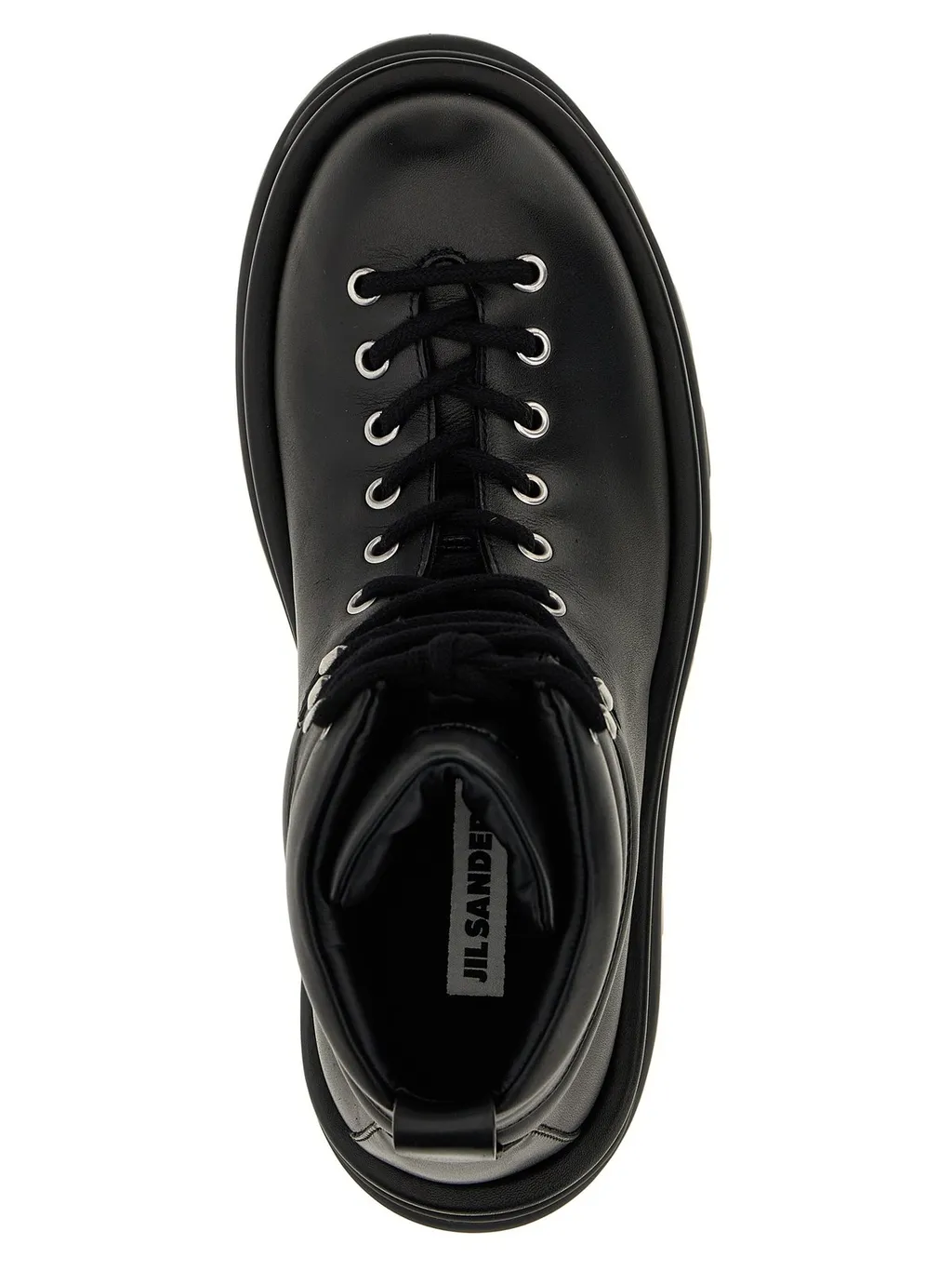 Jil Sander Lace-Up Ankle Boots