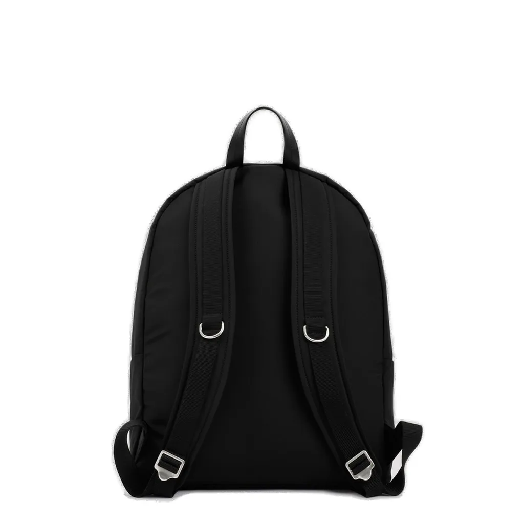 Jil Sander Logo Debossed Zipped Backpack