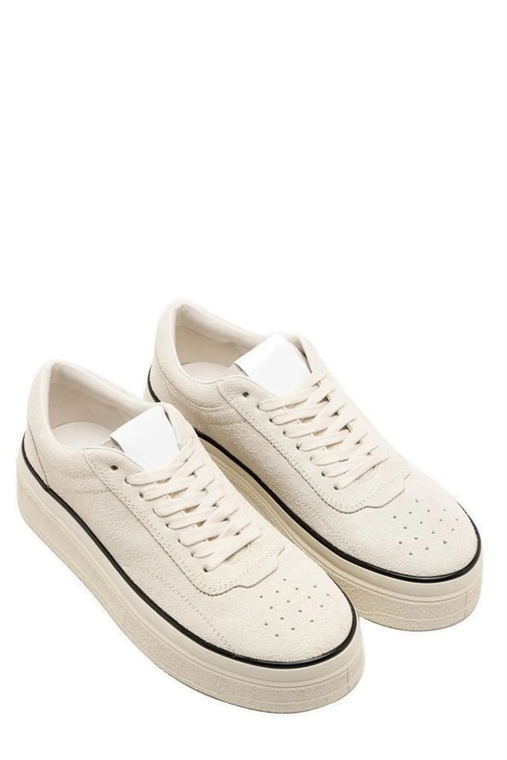Jil Sander Platofrm Low-Top Sneakers