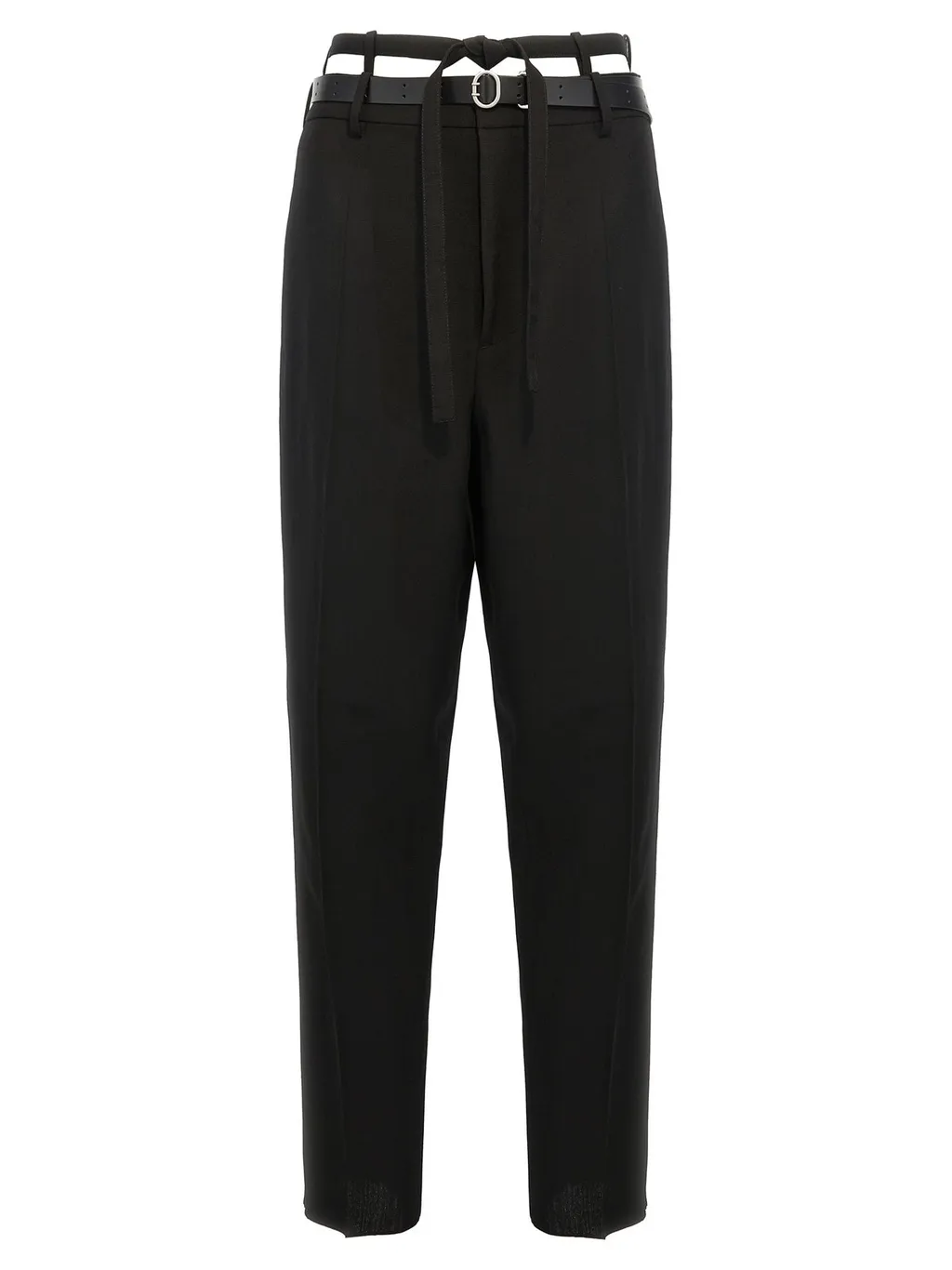 Jil Sander Belted Strap Pants