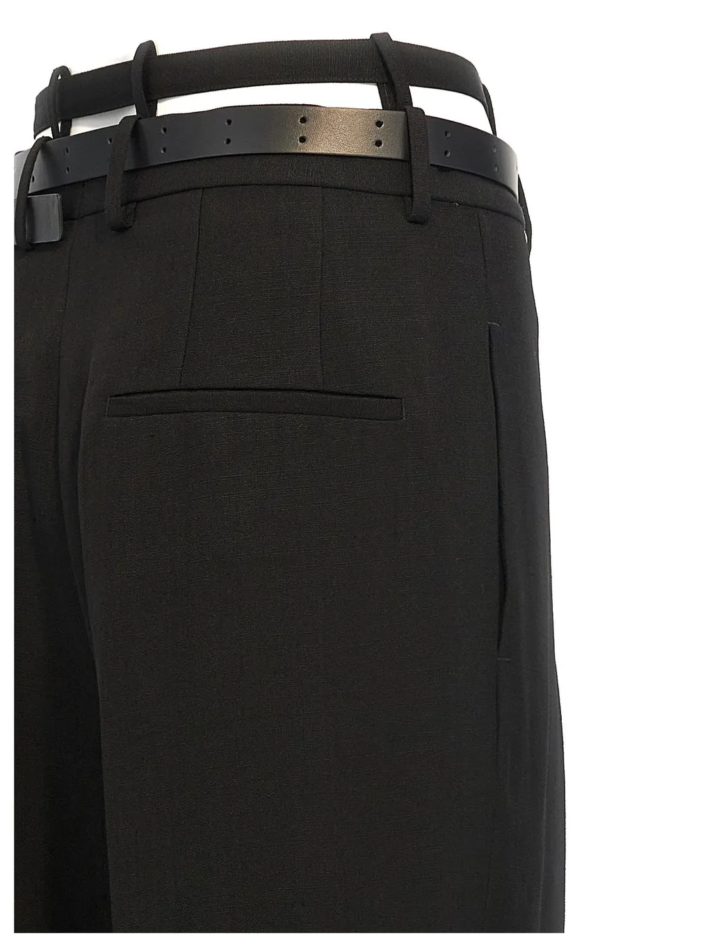 Jil Sander Belted Strap Pants