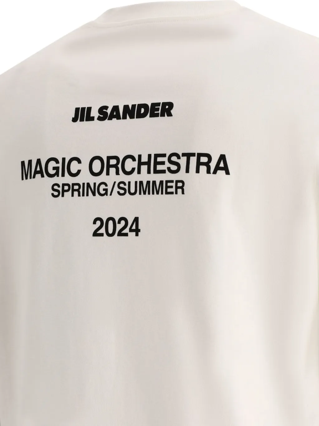Jil Sander Logo Printed Crewneck T-Shirt