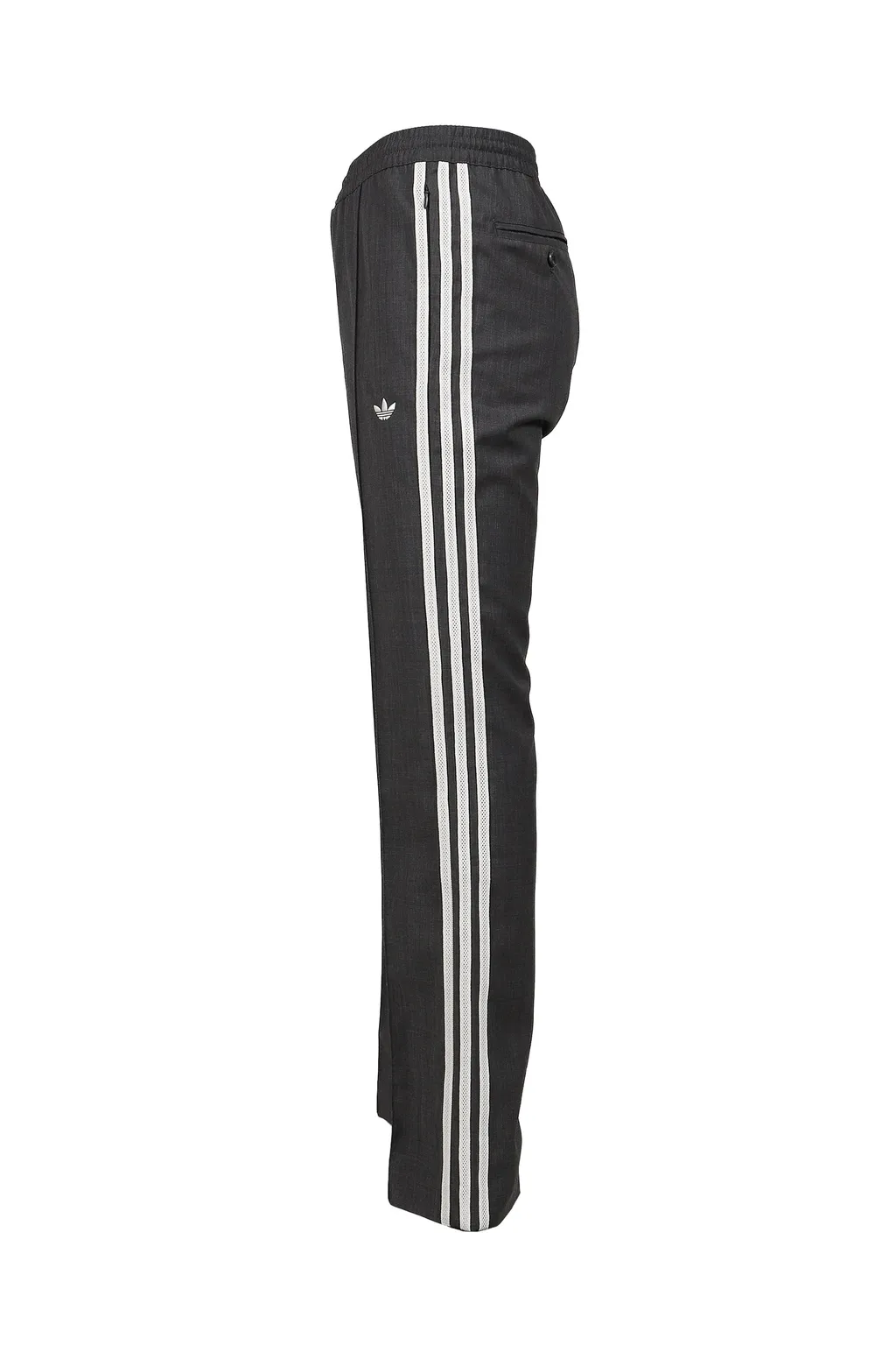 Wb Wool Pant / Dark Gry