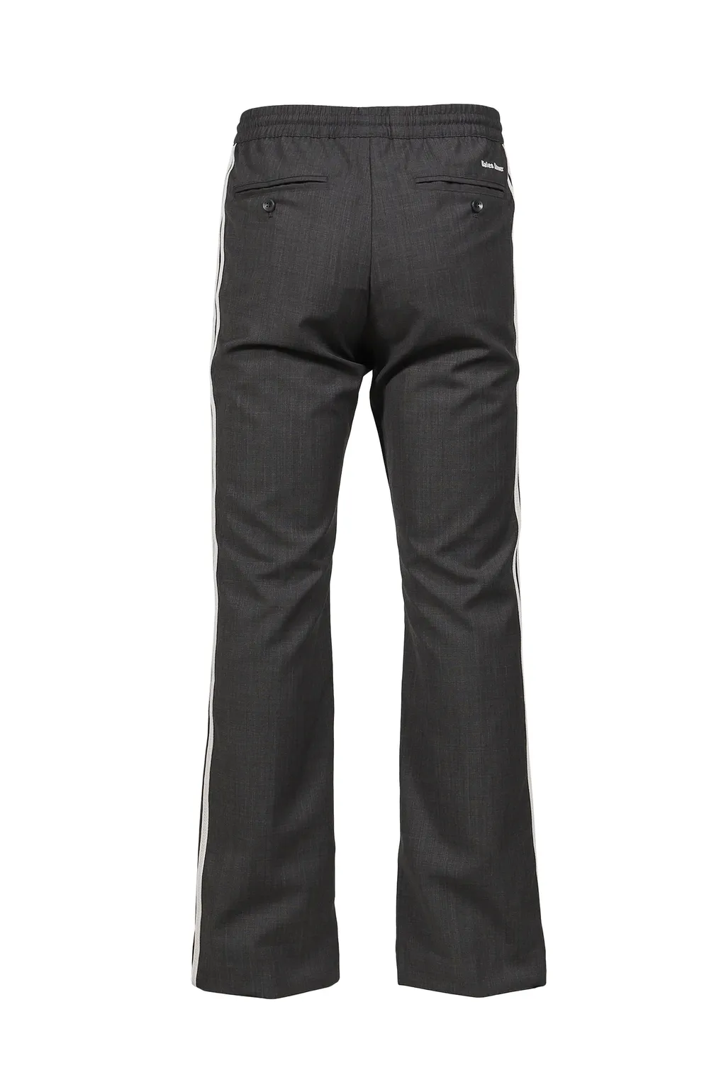 Wb Wool Pant / Dark Gry