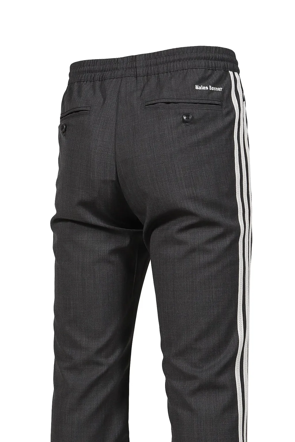 Wb Wool Pant / Dark Gry