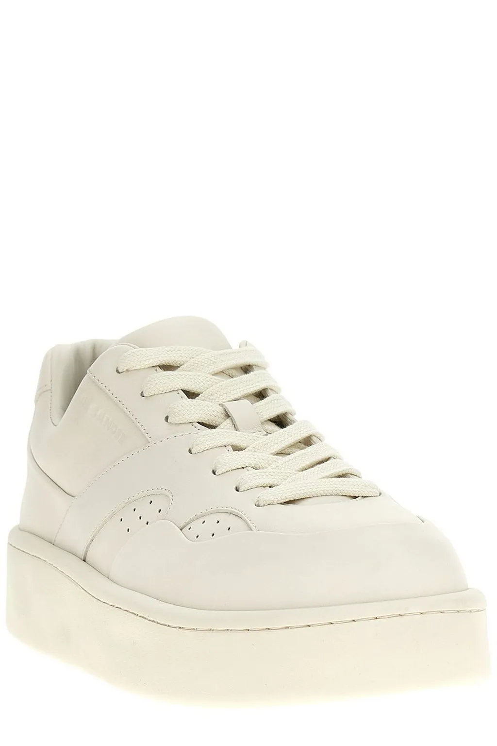 Jil Sander Tonal Lace-Up Sneakers