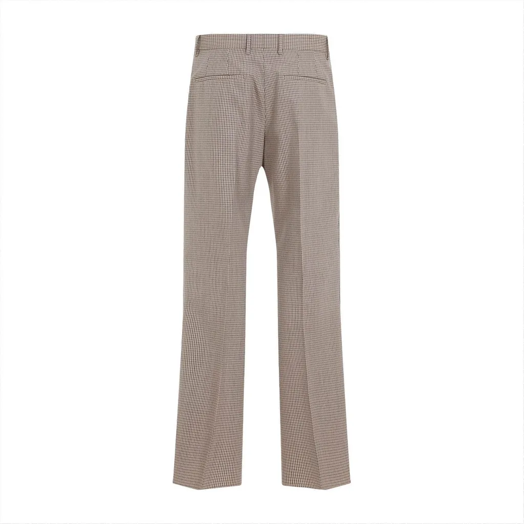 Jil Sander Tailored Checked Trousers