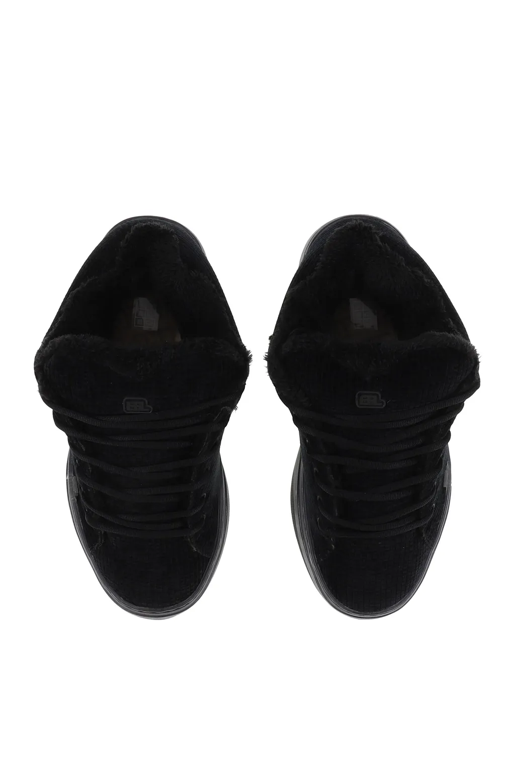 Corduroy Vamp Sneakers / Black
