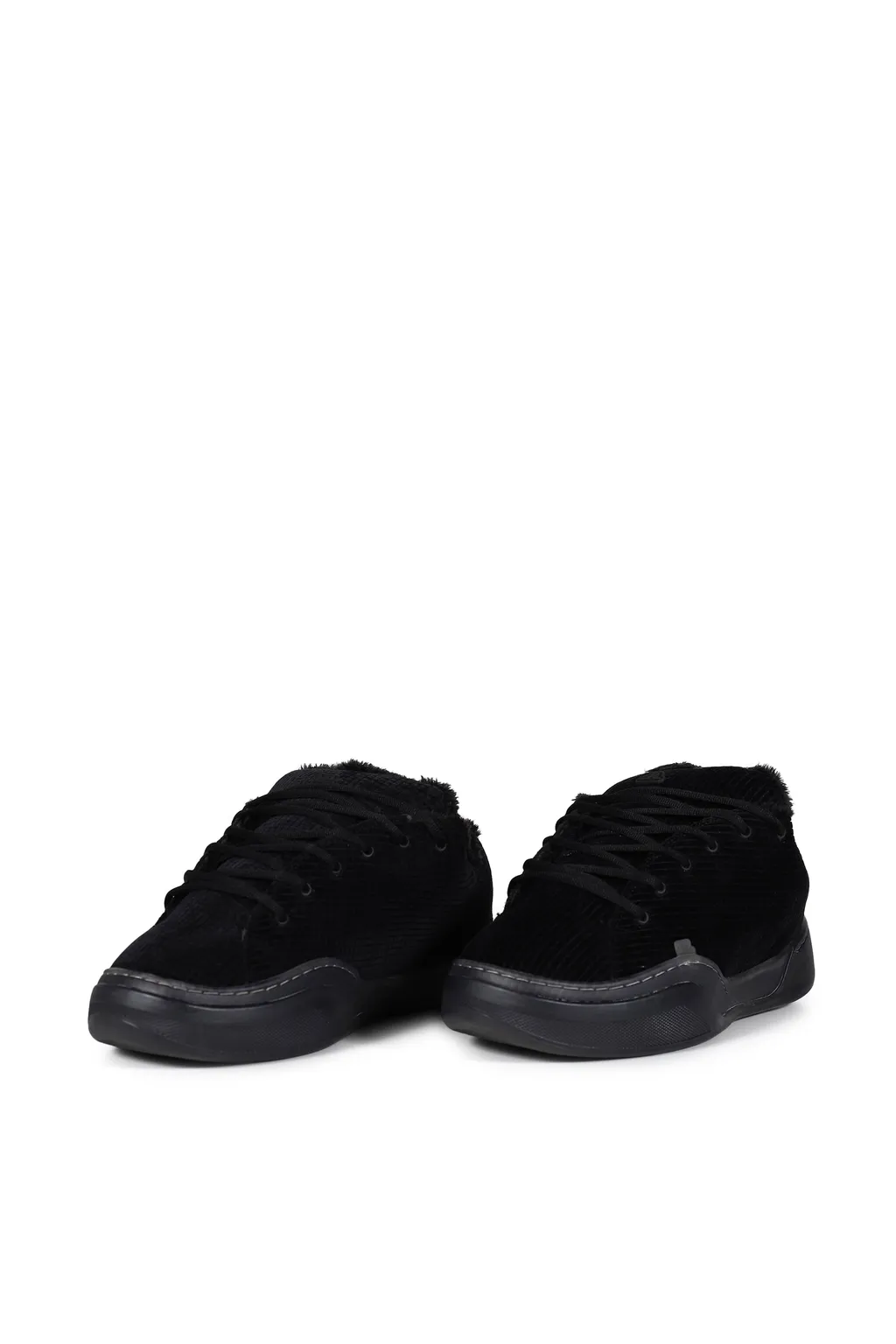 Corduroy Vamp Sneakers / Black