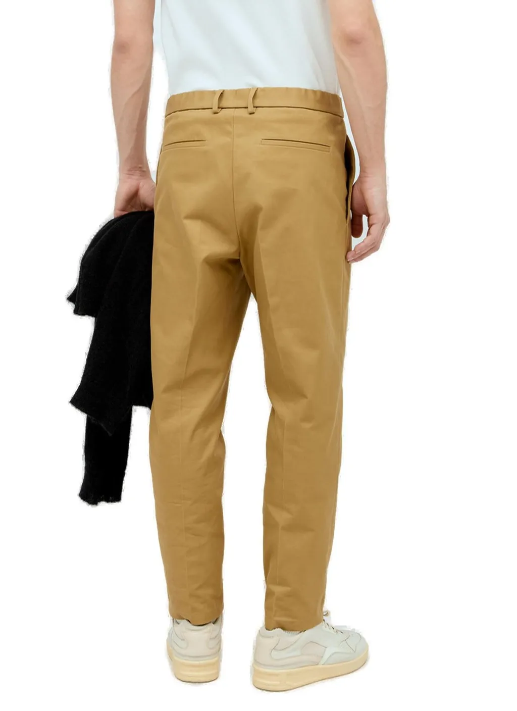 Jil Sander Gabardine Tapered Slim-Cut Trousers