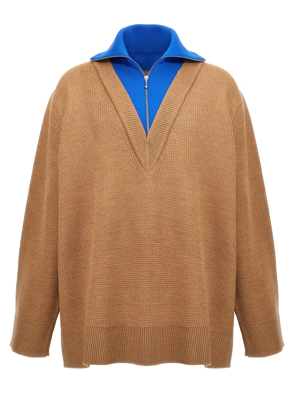 Jil Sander Drop Shoulder Layered Jumper
