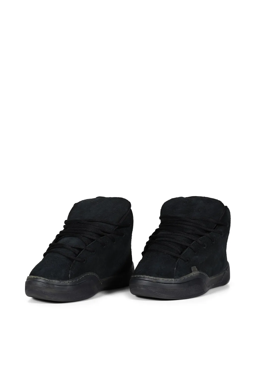 Suede Mid Vamp Sneakers / Black