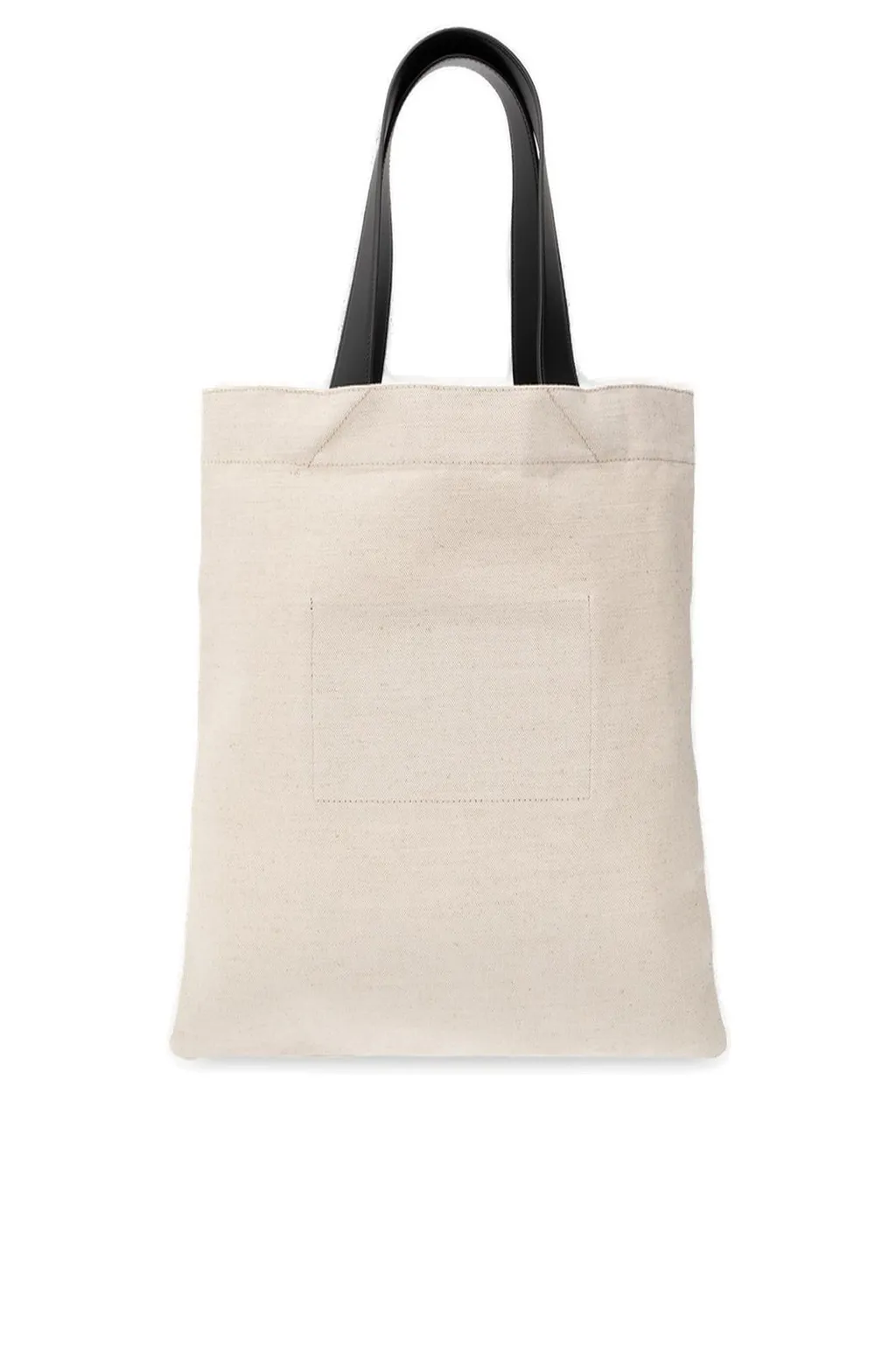 Jil Sander Logo Printed Large Tote Bag