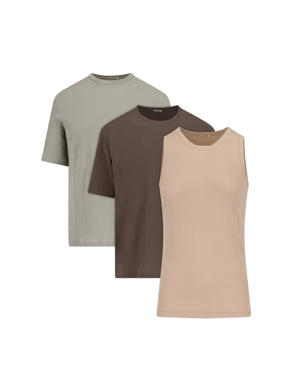 Jil Sander+ 3 Pack Crewneck T-Shirt