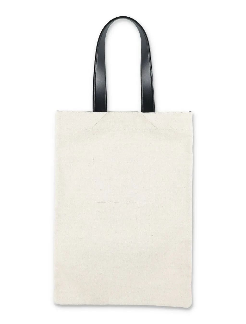 Jil Sander Logo Printed Top Handle Bag
