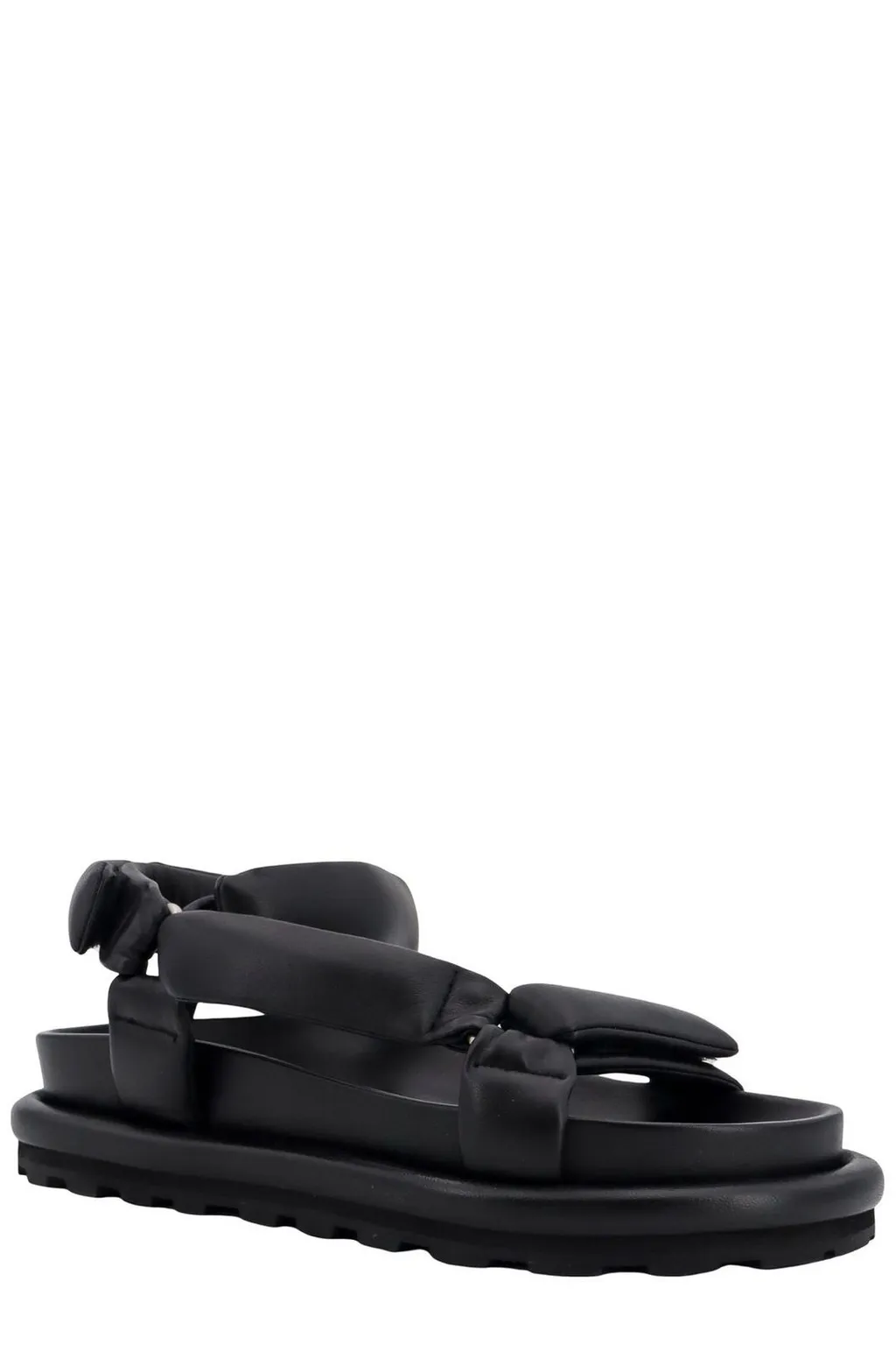 Jil Sander Ankle Strap Padded Sandals