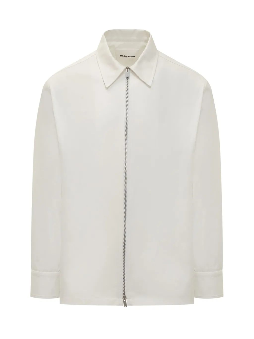 Jil Sander Long-Sleeved Zip-Up Shirt