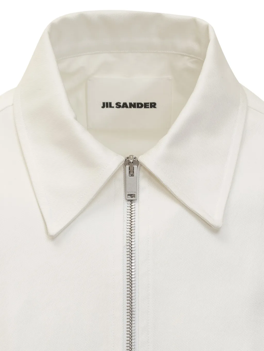 Jil Sander Long-Sleeved Zip-Up Shirt