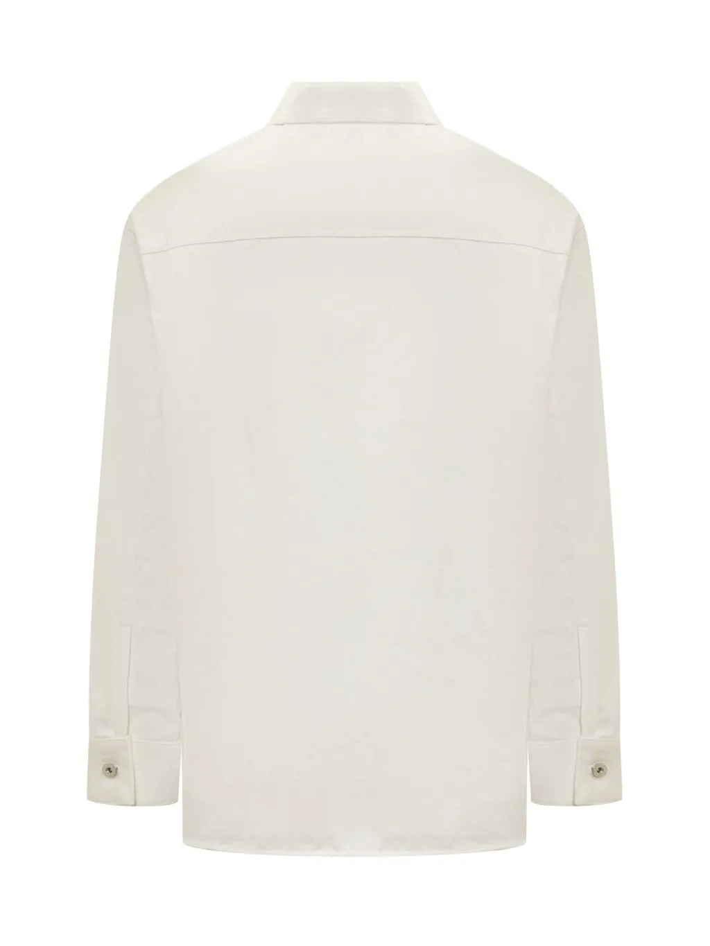 Jil Sander	Buttoned Long-Sleeved Denim Shirt