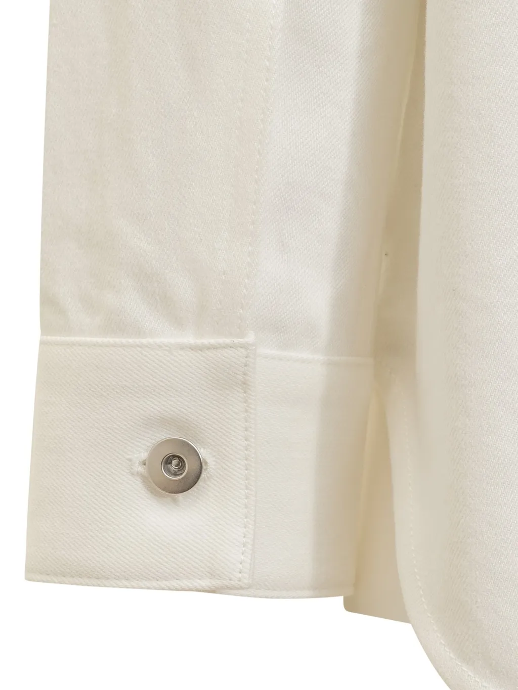 Jil Sander	Buttoned Long-Sleeved Denim Shirt